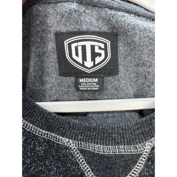 NFL Atlanta Falcons Pullover Sweatshirt Womens Medium Heather Black Gray Logo - Picture 5 of 8